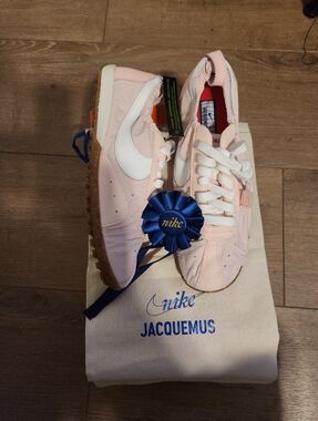 Women’s Size 9 - NEW Jacquemus x Nike Moon Shoe SP Aluminum Pink Brand New